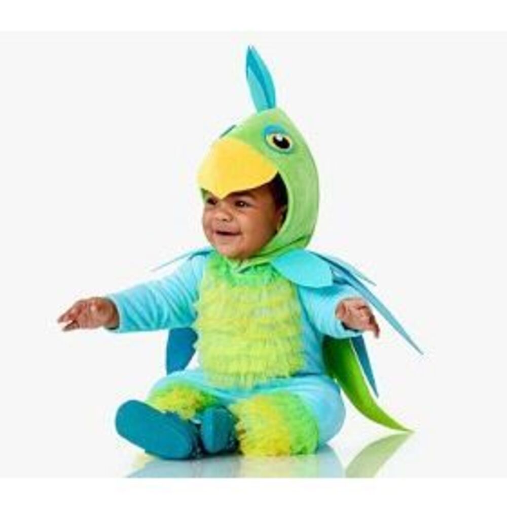 Pottery Barn Kids Baby Bright Parrot Costume 6-12m